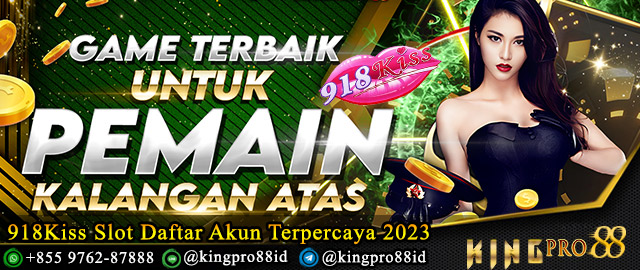 918Kiss Slot Daftar Akun Terpercaya 2023